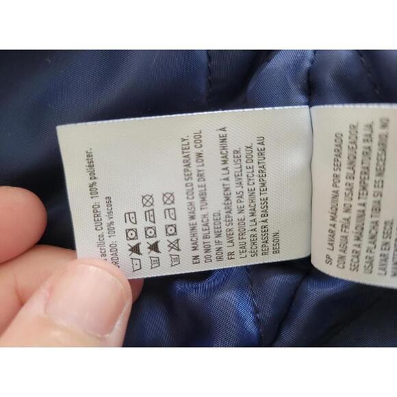 American Eagle Outfitters XS Red with floral & birds embroidery varsity jacket - Picture 6 of 6